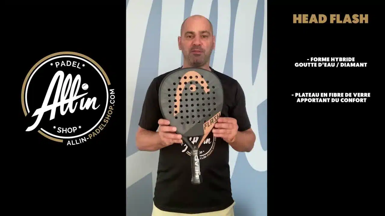 découvrez le head flash chez all in padel shop