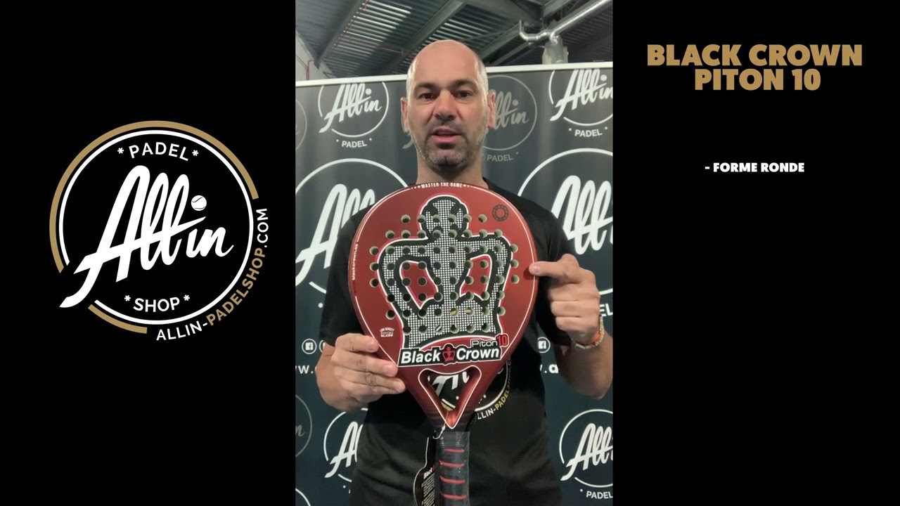 black crown piton 10: qu'est ce qui rend ce padel du