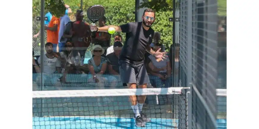 Cyril Hanouna en mode Padel | Arnaud Castagné