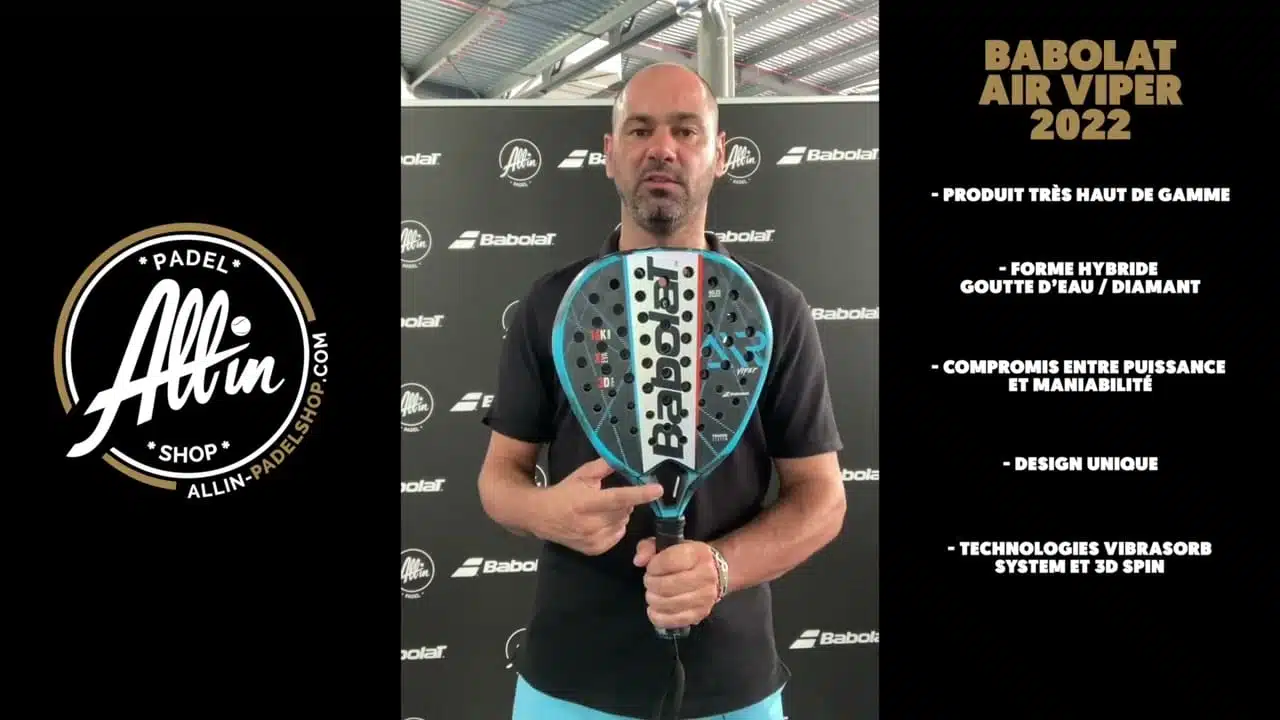 découvrez le babolat air viper 2022 dans notre boutique all