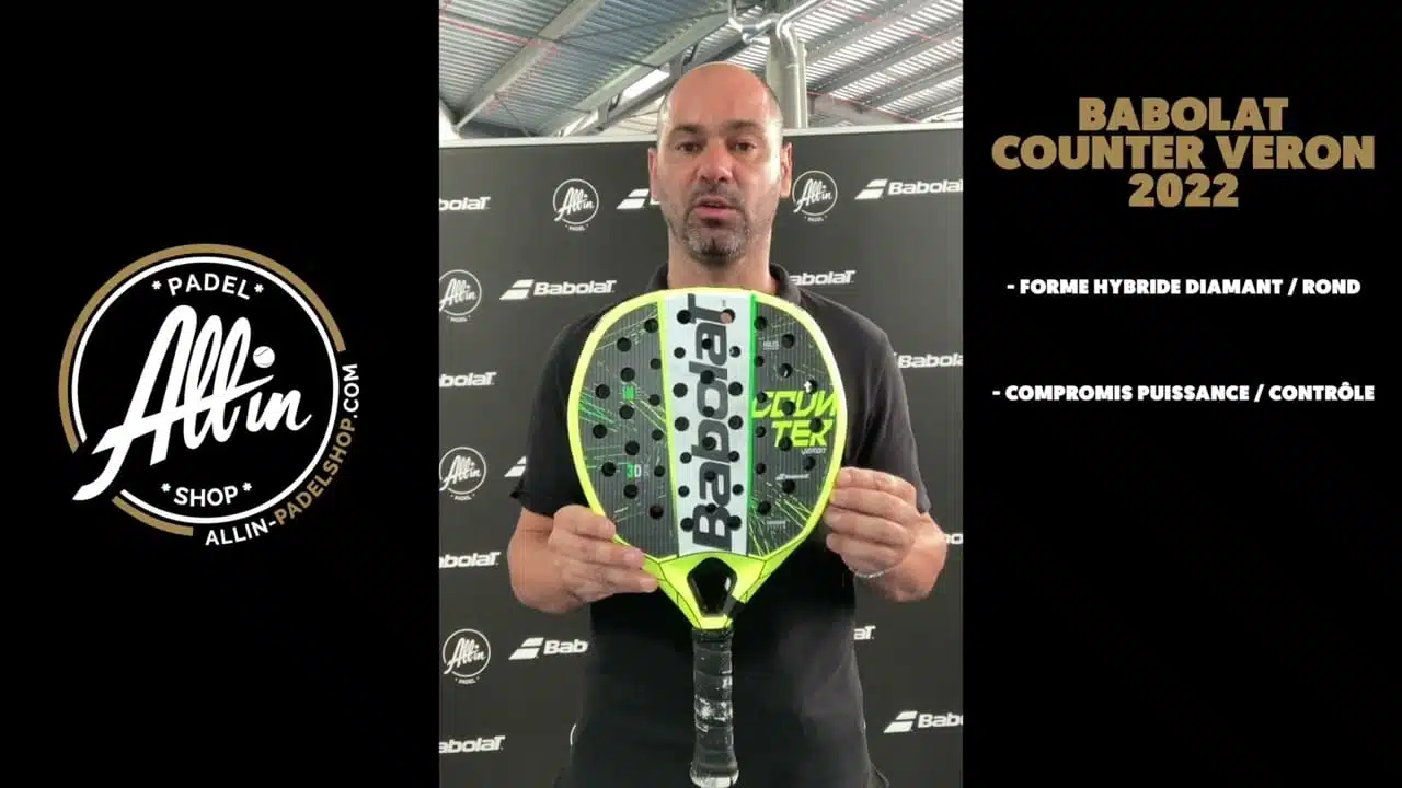 découvrez le babolat counter veron 2022 chez all in padel