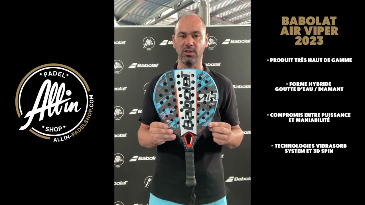 découvrez le nouveau babolat air viper 2023 chez all in