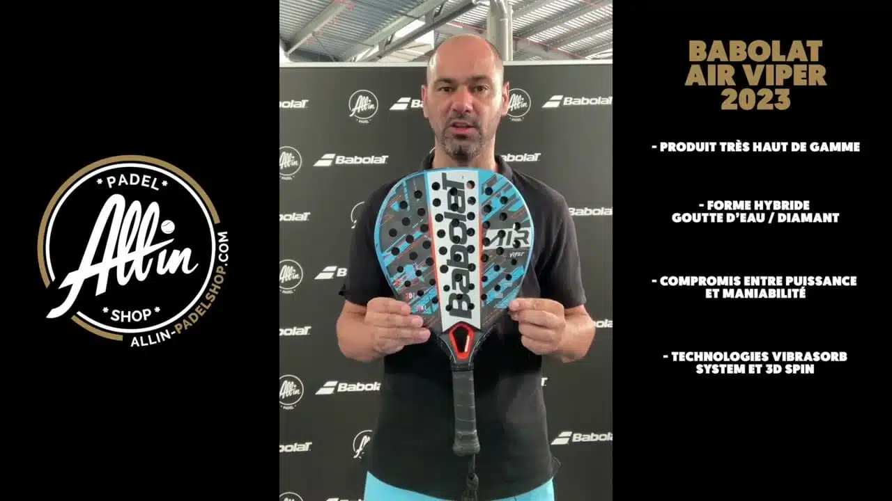découvrez le nouveau babolat air viper 2023 chez all in