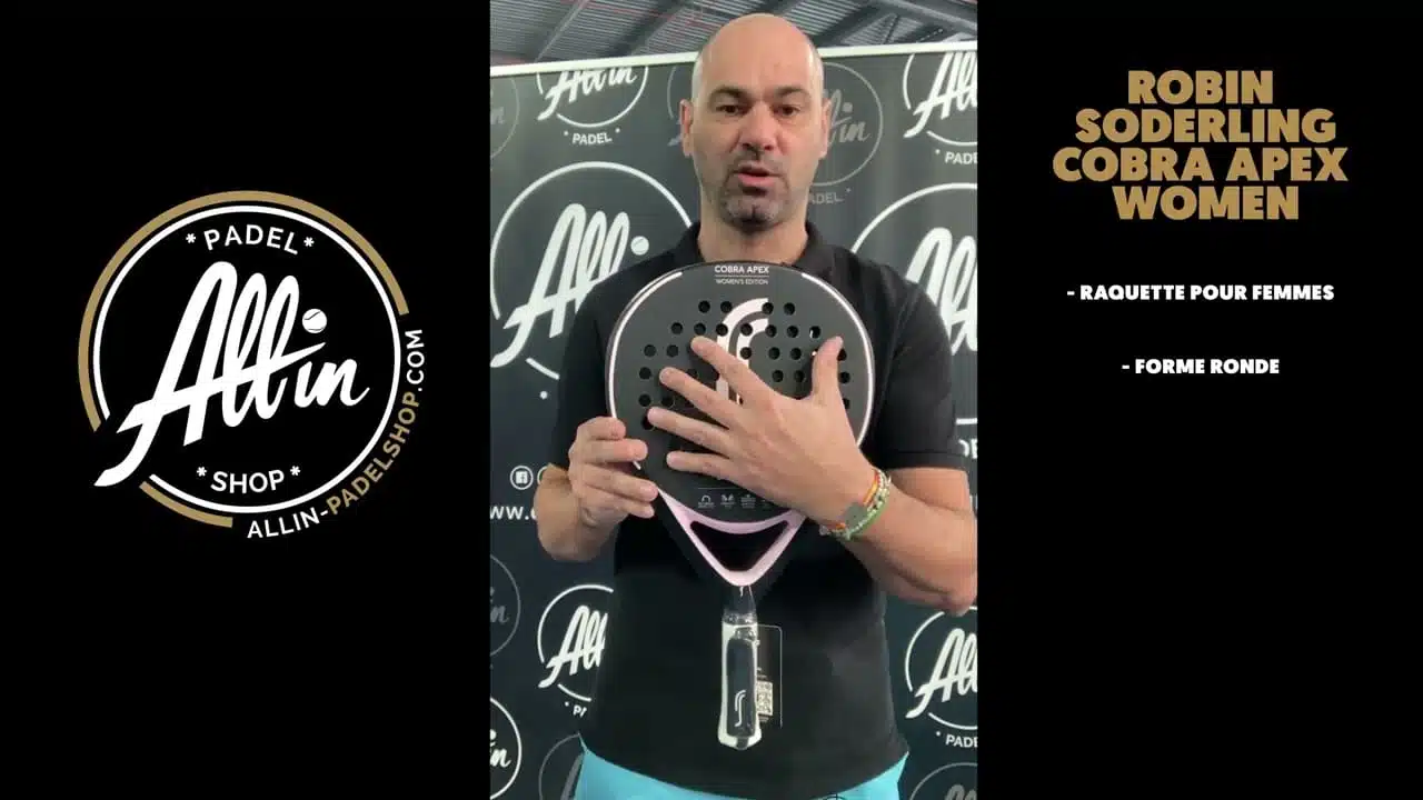 découvrez le padel avec la cobra apex women edition de