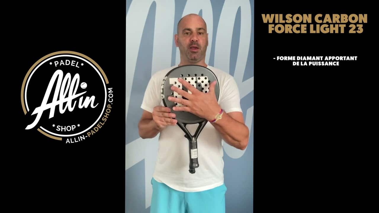 découvrez le wilson carbon force light 23: la nouveauté chez