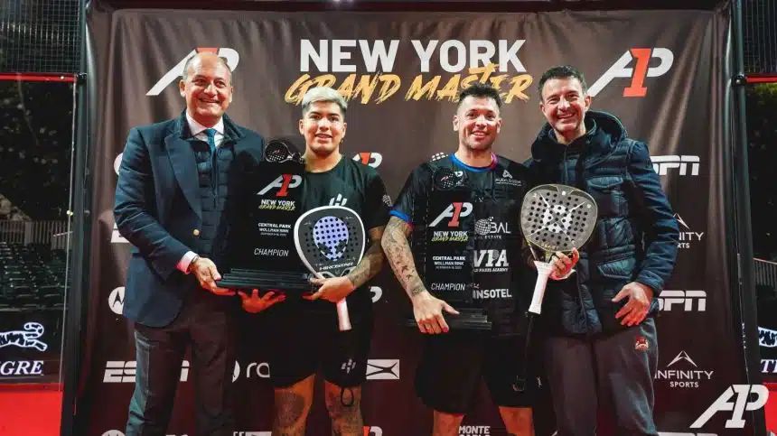 Tito Allemandi et Tolito Aguirre rois du Padel à New-York | A1P