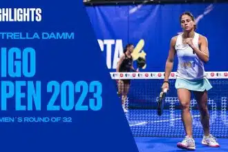 3ème tour du féminin estrella damm vigo open 2023: padel
